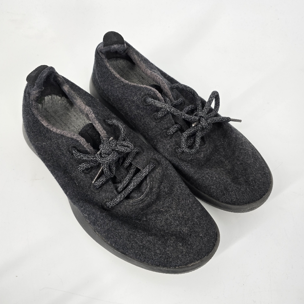 Allbirds Dark Grey Wool Runners Sneakers Men's Size 8